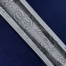 British 1892 Pattern Royal Army Medical Corps Officers Sword of Lt Col Richard George Hanley 34